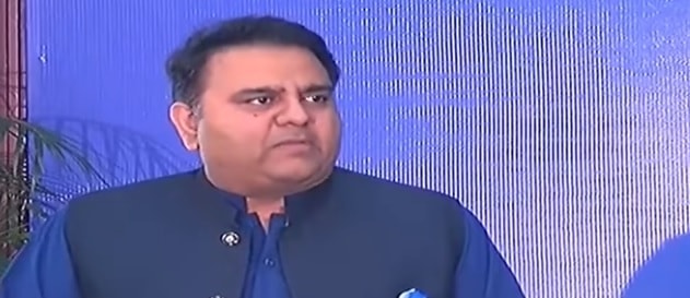 Fawad Chaudhry has asked SUPARCO to help in providing internet to Kashmiris