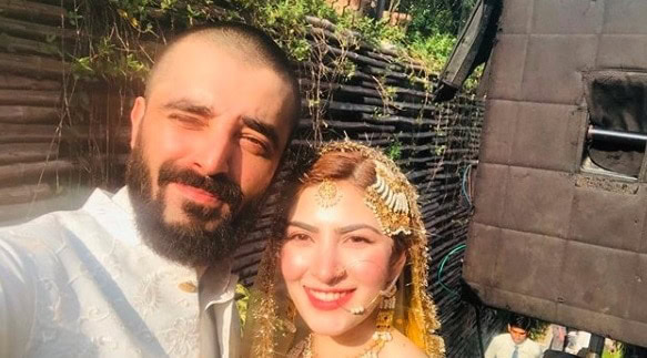 Qubool hai: Hamza Ali Abbasi & Naimal Khawar