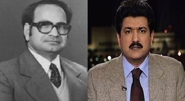 Punjab govt removes name of Hamid Mir’s father from underpass