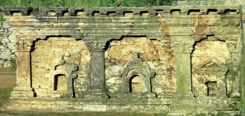 Rain damages ancient Buddhist heritage site in Taxila