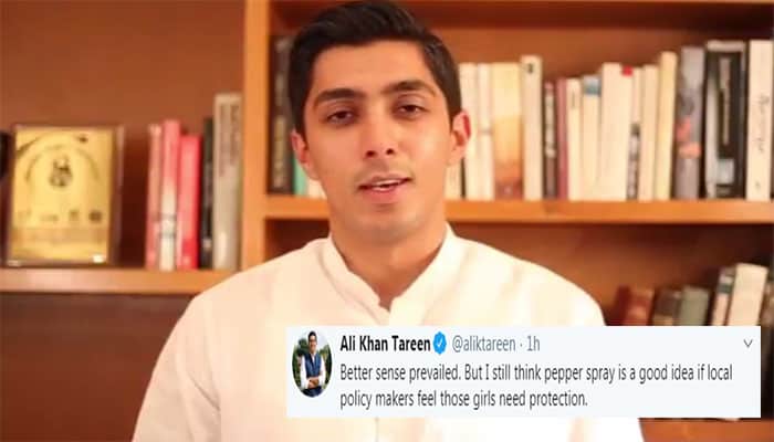 Ali Tareen says ‘pepper spray for girls a better idea than abaya’