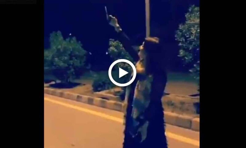 VIDEO: Peshawar woman booked for aerial firing
