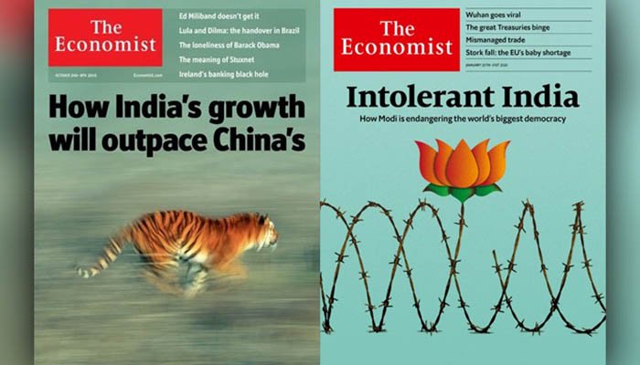 Modi’s India is intolerant: The Economist