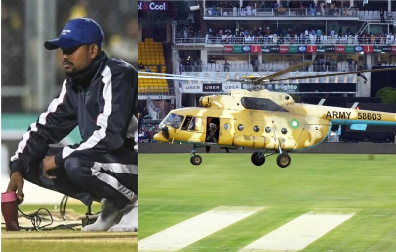 Twitter goes crazy after Indians use hair dryers, steam irons to dry pitch