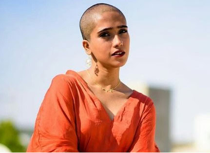 Suhaee Abro shaves head for upcoming film