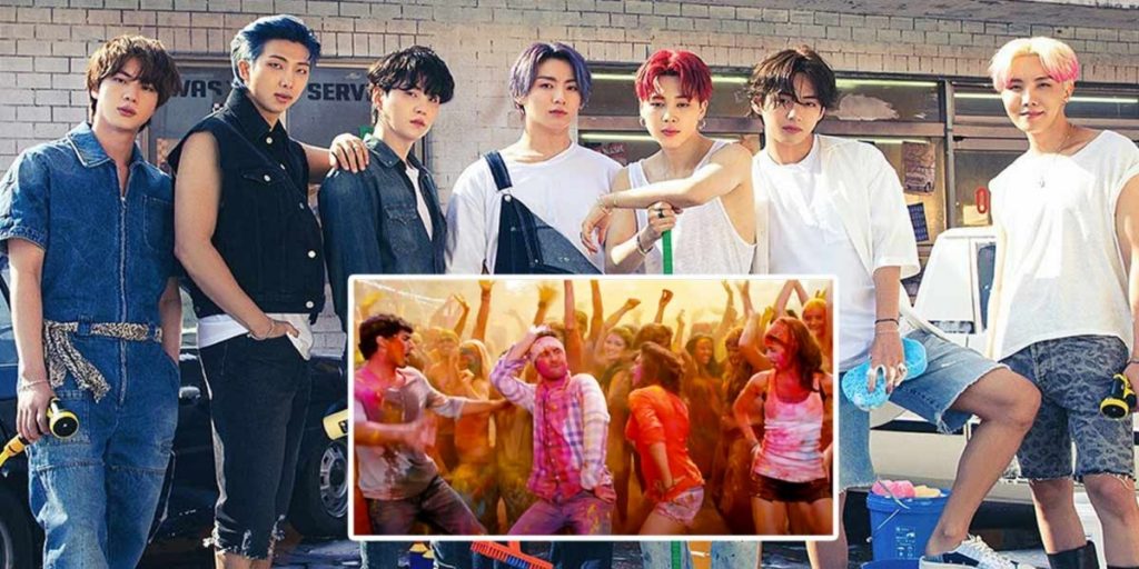 BTS plays Holi with water balloons in filmy style, enjoy together like BFFs