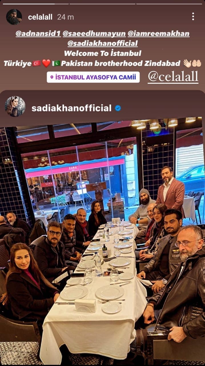 IN PICTURES: Celal Al welcomes Humayun, Adnan and Reema to Turkey