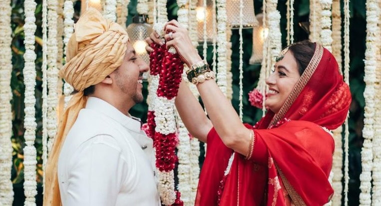 IN PICTURES: Dia Mirza ties the knot