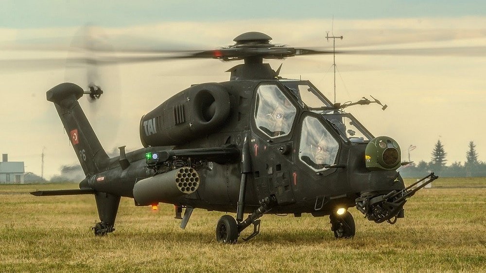 ATAK Turkish helicopter