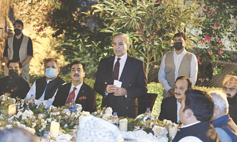 Shehbaz Sharif hosted a dinner for the opposition alliance and Maryam Nawaz