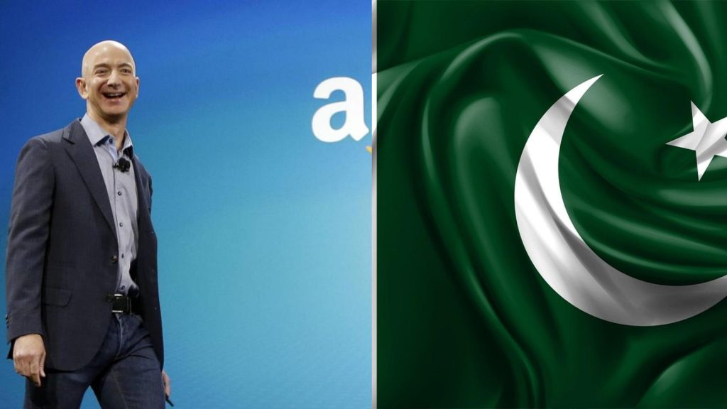 Jeff Bezon's Amazon to entre Pakistan