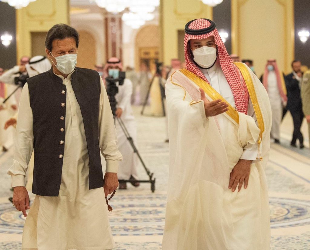 Imran khan and The Crown Prince MBS