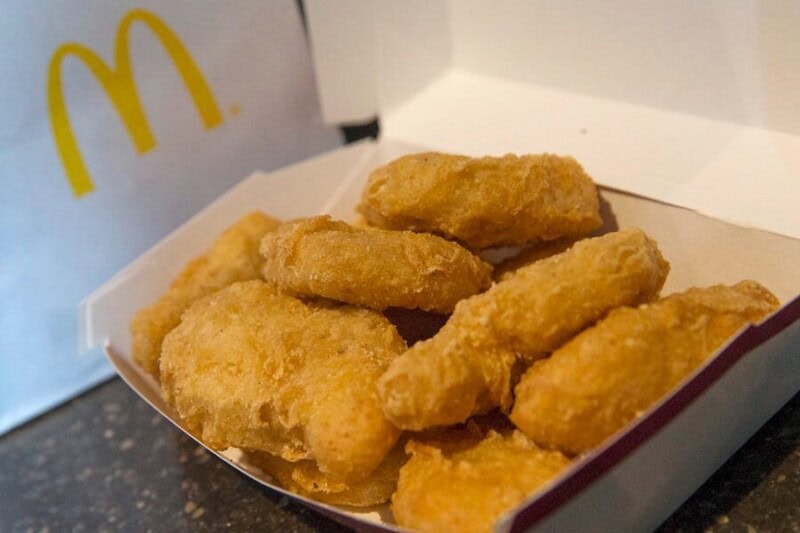 Robber raids McDonald’s with fake gun, demands chicken nuggets