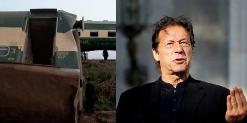PM Imran ‘shocked’ over Ghotki train accident, orders  thorough investigation