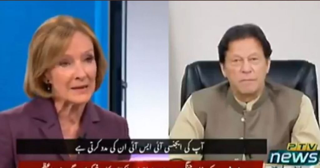 In an interview with Judy Woodruff PM Khan clarifies that his comments on rape were taken out of context.