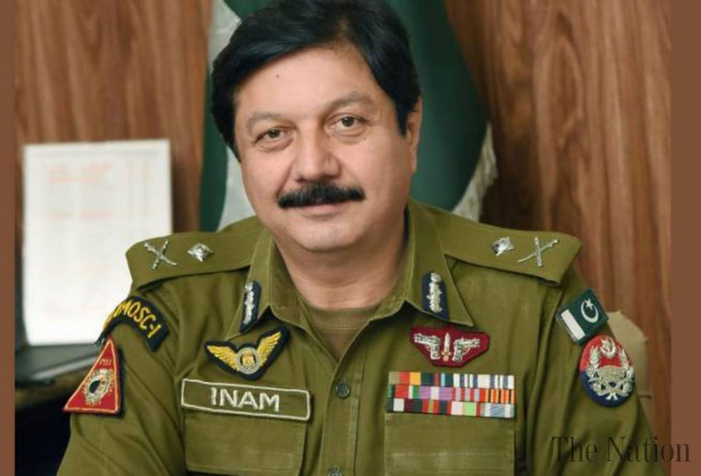 Punjab Inspector General of Police (IGP) Inam Ghani