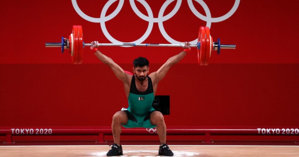 Weightlifter Talha Talib has finished fifth in the 67 kilograms (KG) weightlifting competition of the Tokyo Olympics 2020