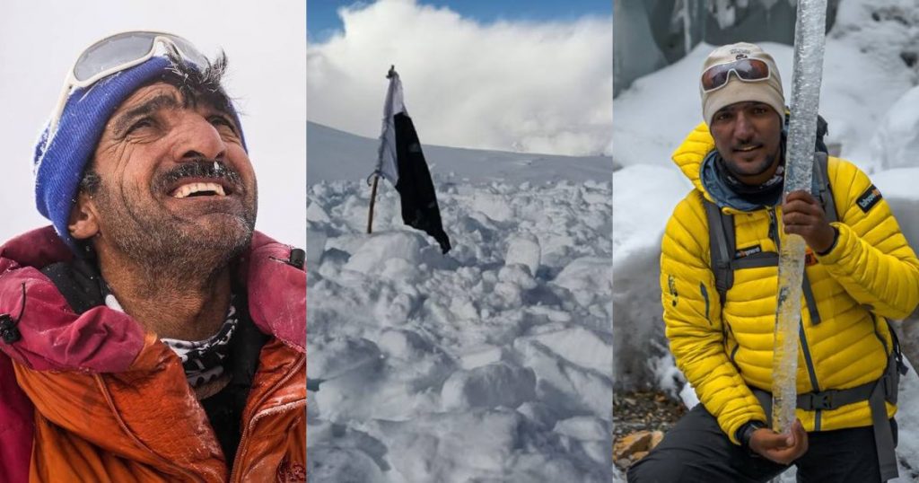 Sajid Sadpara retrieves the body of his father from the summit of K-2