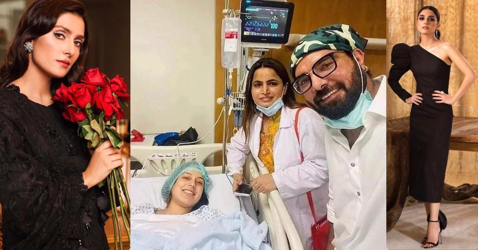 asir capture precious post-delivery moments of Iqra Aziz who had a baby boy named Kabir Hussain