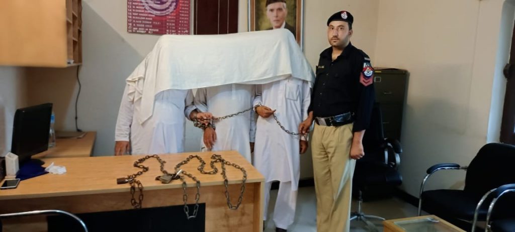 Police rescue Swabi woman, locked up by brothers