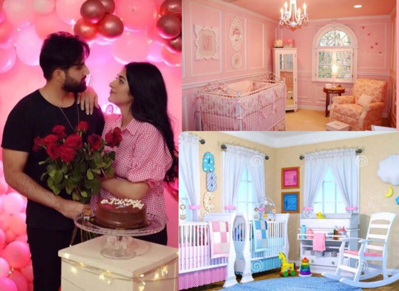 Video: Lavish room of Sarah-Falak’s baby revealed, oozes gender hints
