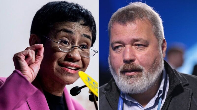 Journalists Maria Ressa and Dmitry Muratov win 2021 Nobel Peace Prize