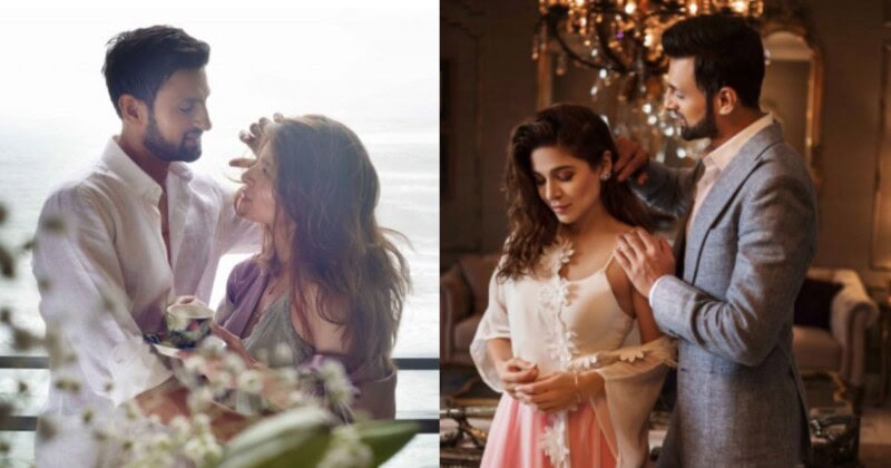 Shoaib Malik, Ayesha Omar share crackling chemistry in latest fashion shoot