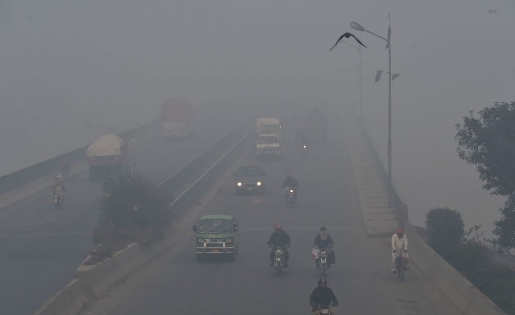 Lahore number one, while Karachi fifth for poor air quality in the world