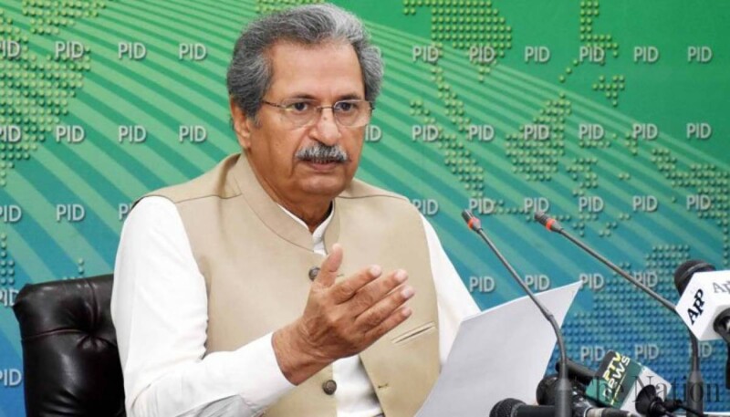 Examinations will be held on time despite new covid variant: Shafqat Mahmood