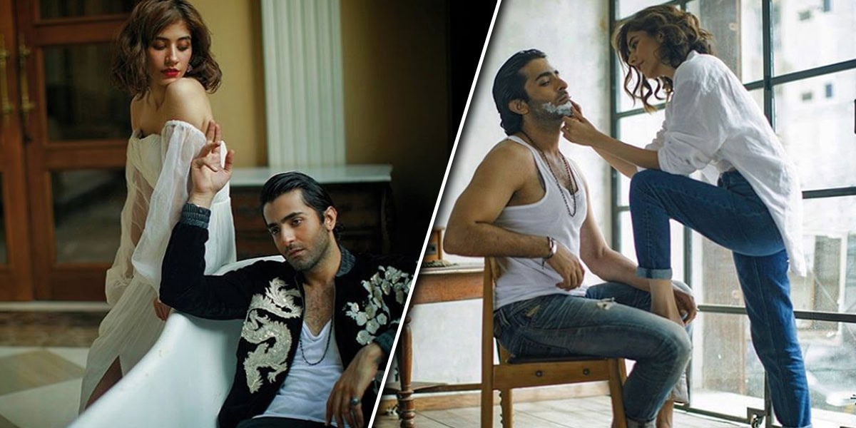 Syra Yousuf and Sheheryar Munawar's bold photoshoot goes viral