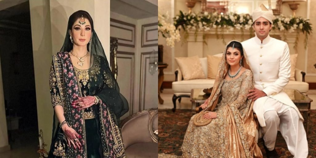 Junaid Safdar, Maryam Nawaz and Ayesha Saif opt for multiple A-list designers for the fairytale wedding