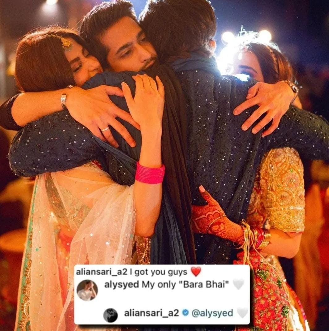 'My only bara bhai': Aly Syed drops a comment on Ali Ansari's post ...