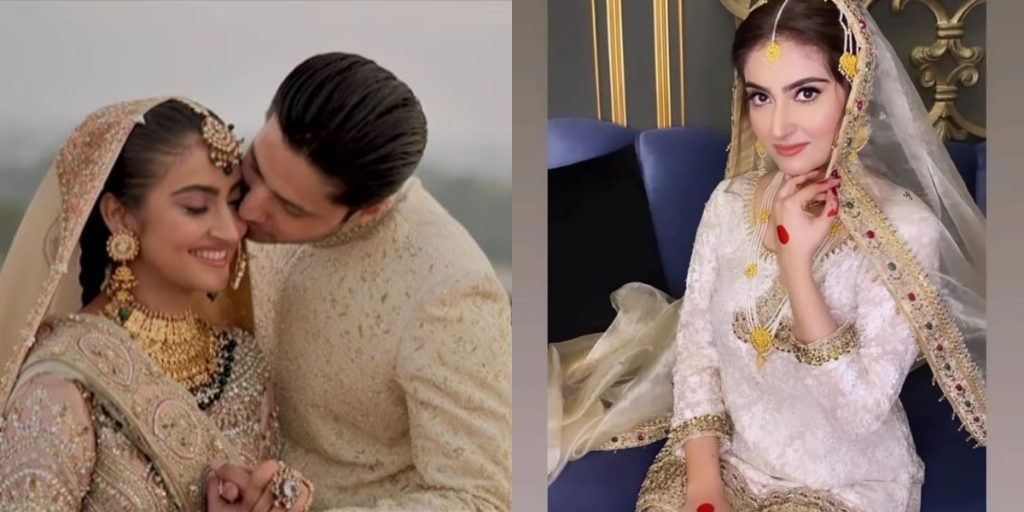 Video: Arez Ahmed's joyful dance and PDA with Hiba Bukhari at their wedding wins the web