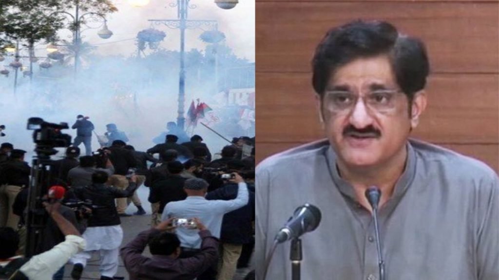 'Regrettable': CM Sindh expresses sorrow at the mishandled MQM-P protest