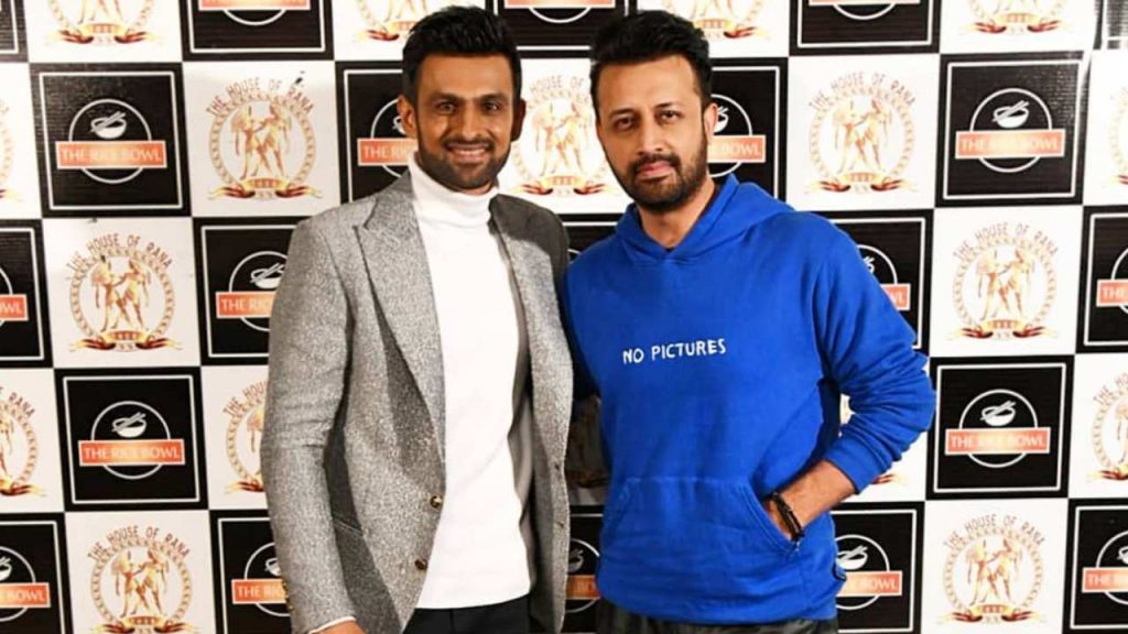 ‘Lovely surprise’: Shoaib Malik thanks Atif Aslam for popping up at restaurant launch