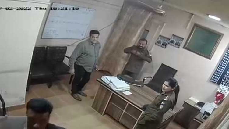 VIDEO: Police officers in trouble for celebrating birthday in station, station house officer, lady sub-inspector suspended