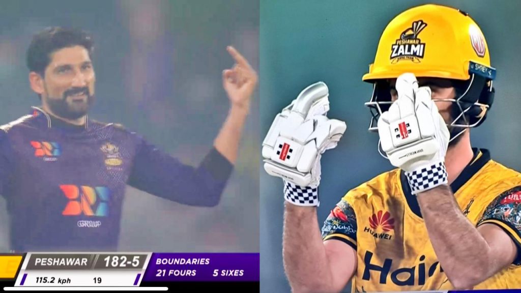 After showing each other the middle finger, Sohail Tanvir and Ben Cutting fined in PSL match