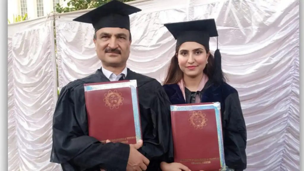 Father-Daughter duo gets PhD degree on same day in Peshawar