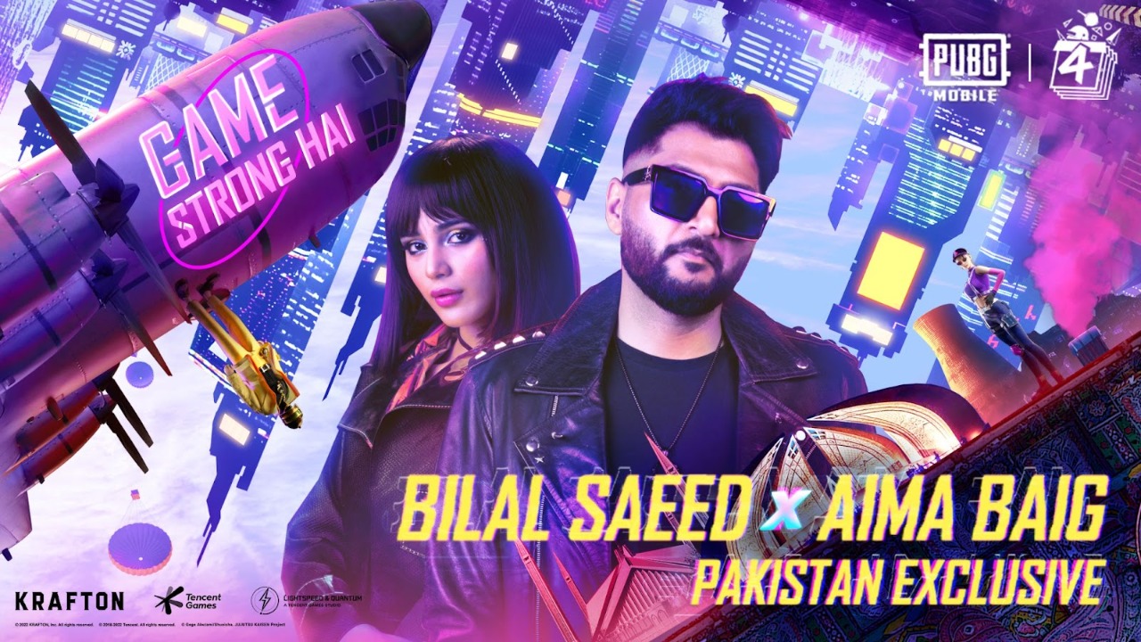 PUBG MOBILE Celebrates 4th Anniversary with a Special ‘Game Strong Hai’ Anthem by Bilal Saeed and Aima Baig