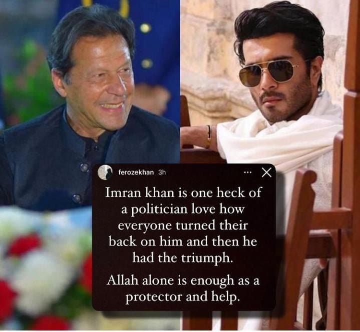 ‘Master stroke’: Sana, Feroze, Faysal and others laud Imran Khan after dismissal of no-confidence motion