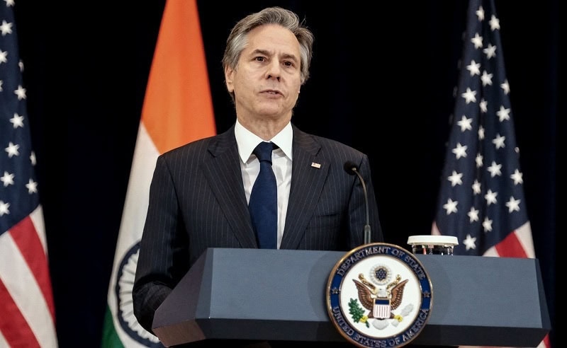 US monitoring rising HR abuses in India: Blinken