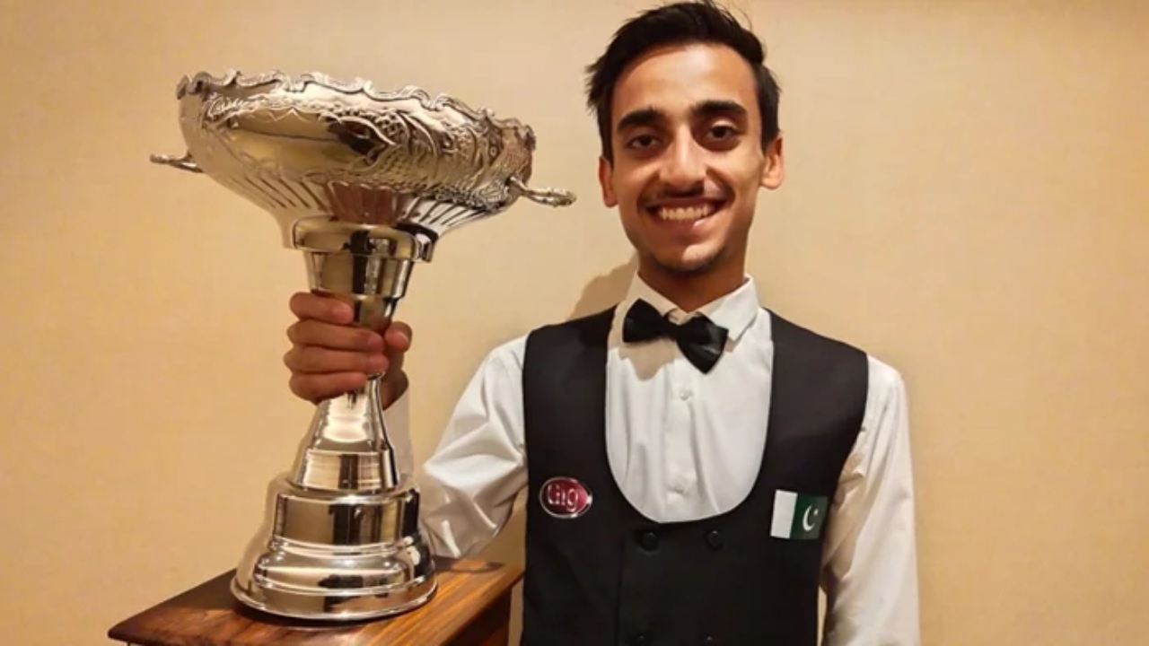 PKR 1.5m needed: Snooker champion Ahsan Ramzan criticises govt’s attitude
