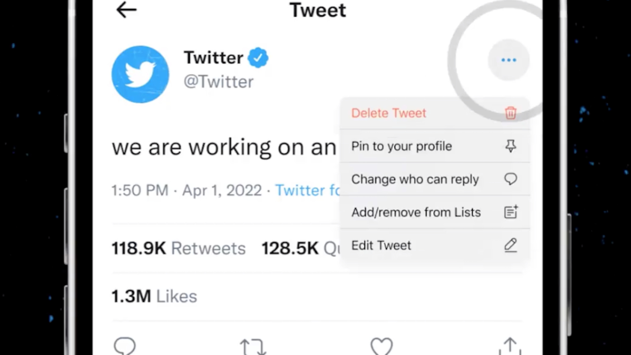 Social media influencers share first glimpse of Twitter's edit button