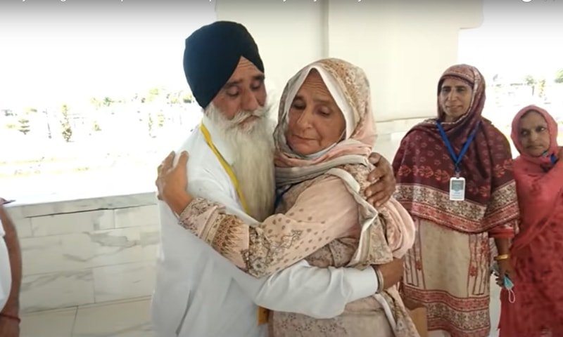 Woman lost during partition in 1947, meets Sikh brothers at Kartarpur