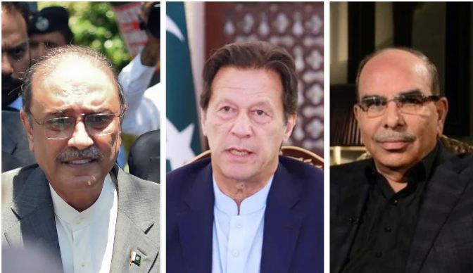Khan denies contacting Malik Riaz to patch up with Asif Zardari