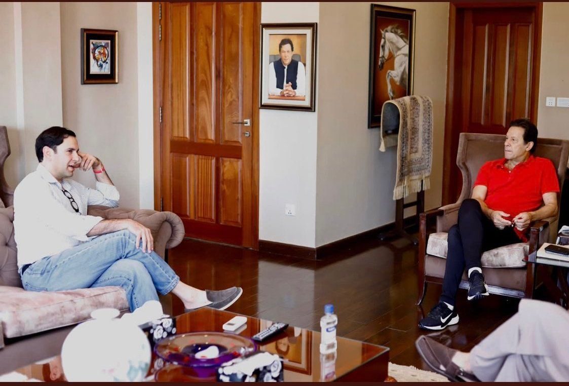 Imran Khan meets accused sexual abuser Zia Chishti at Bani Gala