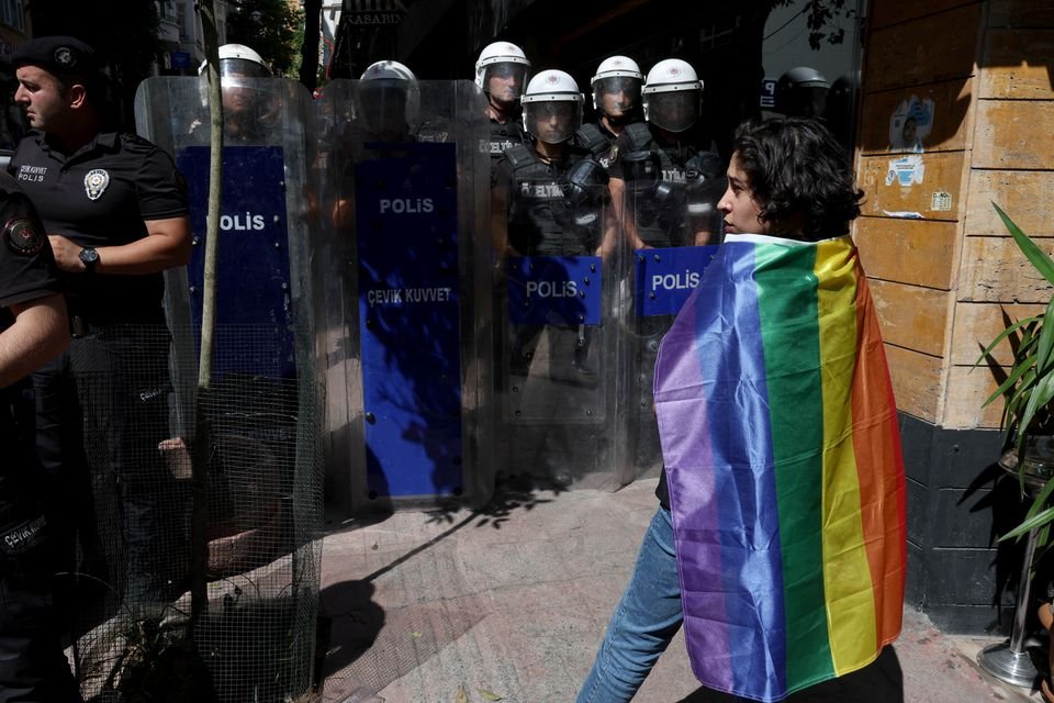 Police in Turkey arrest LGBTQ Pride March attendees
