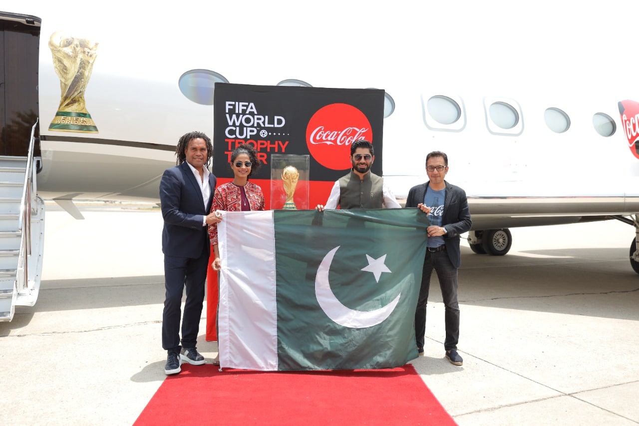 #BelievingIsMagic: FIFA World Cup™ Trophy Tour by Coca-Cola Touches Down in Lahore on June 7