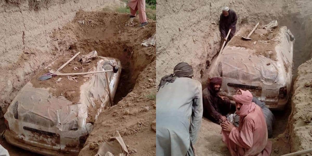 Mullah Omar's buried car found after 21 years