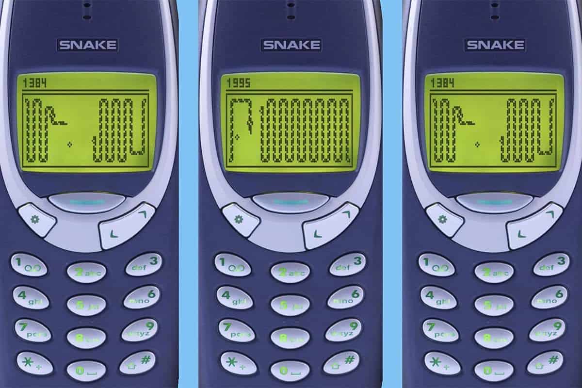 Classic Nokia game ‘Snake’ turns 25 this month